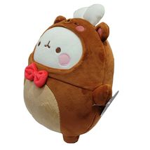 Molang Animal Friends Mochi Stuffed Animal Plush Doll Korean Toy (Bear) image 4