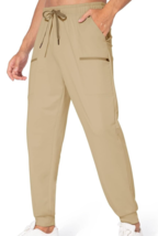 M MAROAUT Jogger Pants Sweatpants Men&#39;s size XL Khaki beige - £17.54 GBP
