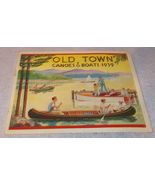 Old Town Canoes and Boats 1939 Sales Brochure Catalog Original Old Town ... - £39.24 GBP