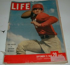 Vintage Life Magazine September 27 1948 Doak Walker Southern Methodist F... - $29.99