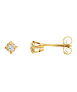 14K Yellow Gold Youth .06 CTW Diamond Stud Earrings  - $255.99