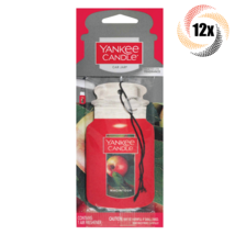 12x Packs Yankee Candle Jar Car Hanging Air Freshener | Macintosh Scent - £31.10 GBP