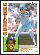 Seattle Mariners Domingo Ramos RC Rookie Card 1984 Topps #194 ! - £0.39 GBP