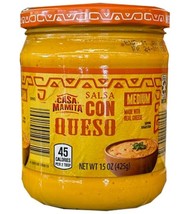 Casa Mamita Salsa con Queso 15 oz Sauce with cheese - £8.19 GBP