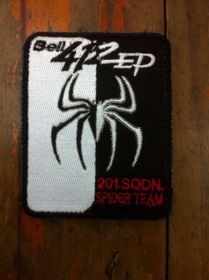 BID BELL 412 EP WING 2 ROYAL Thai Air Force Patch, RTAF ORIGINAL PATCH - $4.99