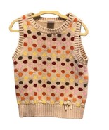 Gymboree XS (3-4) Polka Dot Knitted Sleeveless Sweater Fall for Monkeys - $181.71 MXN