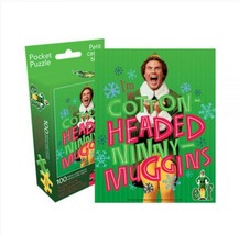 Elf 100 Piece Pocket Puzzle Buddy Movie Santa Christmas Holidays New - S... - £11.81 GBP