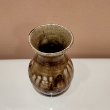 Joseph Sand Pottery Vase, Studio Art Pottery, Ceramic Bud Vase, Curry Wilkinson image 4