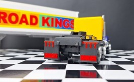 1 KENWORTH Black w/ Red 3D Printed Mudflap for Schaper Stomper Semi Truck - £10.00 GBP
