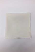 White Linen Pocket Square - £14.35 GBP
