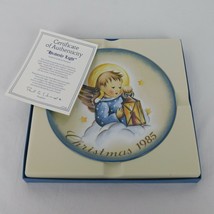 Schmid Berta Hummel Christmas 1985 Heavenly Light Vtg Collector Plate Box COA - £11.38 GBP