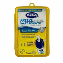 Dr Scholls Freeze Away Wart Remover 7 Treatments Yellow Box - $25.21