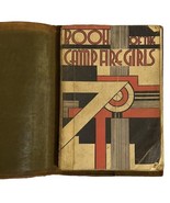 Vintage Book Of The Camp Fire Girls 1936 First Printing Suede Cover - $31.17 CAD