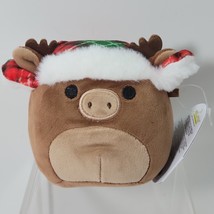 Squishmallow  4&quot; Maurice The Moose Nwt Kellytoy Christmas Plush Stuffed 2021 - £10.97 GBP