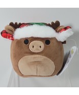Squishmallow  4&quot; MAURICE the MOOSE NWT Kellytoy CHRISTMAS Plush Stuffed ... - £11.01 GBP