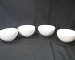 NEW Mikasa NELLIE Set of 4 Fruit Bowls 5.8&quot; Bone China White - $28.70