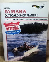 Yamaha 2-225 hp Two-stroke 1984-1989 Outboard Boat Repair Manual Clymer ... - $25.64