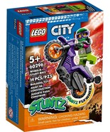 Lego City Stuntz Wheelie Stunt Dirt Bike Motorcycle &amp; Minifigure 60296 (... - $15.84