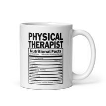 Physical Therapist Traits Nutritional Facts Ingredients Coffee &amp; Tea Mug Cup - £16.07 GBP+