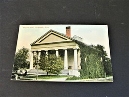 Pilgrim Hall -Plymouth, Massachusetts- Unposted 1900s Postcard. - £7.15 GBP
