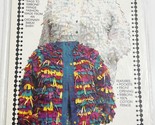 Confetti Cardigan 1990  Cardin Originals Pattern By Mary E. Cardin - $9.89