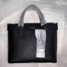 Kate spade Lucie small leather black crossbodyBag NWT - $98.99