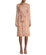 LAFAYETTE NY 148 WOMENS SIZE SMALL MONA LEOPARD PRINT SHIRT DRESS - €342,19 EUR