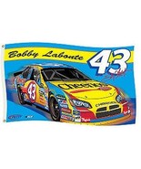 Bobby LaBonte #43 Cheerios Dodge Charger 3&#39;x5&#39; Racing Flag  - £15.98 GBP