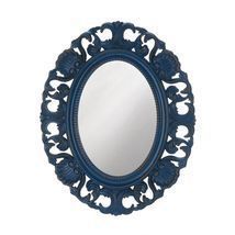 Blue scallop wall mirror 11 thumb200