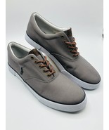 Polo Ralph Lauren Shoes Men&#39;s 11.5D Gray Casual Sneakers Low Top Lace Up - $55.00 CAD