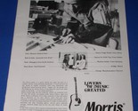 Morris Guitar Pickin&#39; Magazine Photo Clipping Vintage December 1975 - $14.99