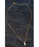 Beautiful Gold Tone Chain, Gorgeous Pendant, VERY GOOD CONDITION - $13.46 CAD