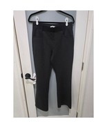 Conceited Gray Dress Pants L Pull-On Stretch Trousers Work Office - $375.15 MXN