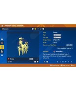 Shiny 6IV XXXL EV Trained Jolly Desert City Arceus Event Pokemon Scarlet... - $4.19