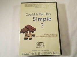 Audio CD COULD IT BE THIS SIMPLE? Timothy Jennings 2011 (5 disc)  [12J] - $36.48