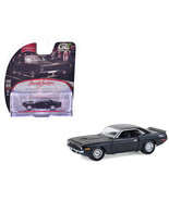 1970 Plymouth 'Cuda AAR Black with Gray Stripes - $21.00