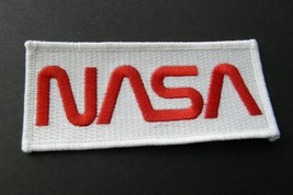 Nasa White Space Embroidered Patch 4 X 1.8 Inches - £4.50 GBP