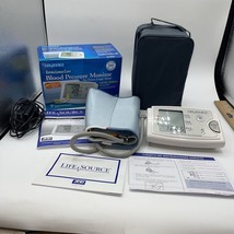 LifeSource Blood Pressure Monitor W/Extra Large Cuff UA-789AC Open Box - £60.13 GBP