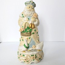 Victorian Santa Claus Have Yourself A Merry Little Christmas Music Box Vintage - £15.26 GBP