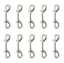 4&quot; Nickel Plated  Double Ended Bolt Snaps for Horse Trailer, Outdoors 40362 - $14.84+