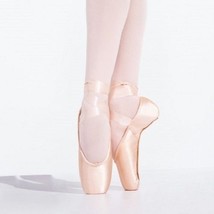 Capezio 183 Women&#39;s Size 3B (fits 5) European Pink Infinita Pointe Shoes - £15.90 GBP