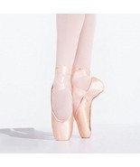 Capezio 183 Women&#39;s Size 3B (fits 5) European Pink Infinita Pointe Shoes - $19.79