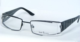 Eye Society Por RK Diseño ES110 105 Negro/Gris Gafas 53-19-135mm ( Notas) - £35.94 GBP