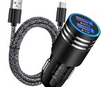 Usb C Fast Car Charger For Samsung Galaxy S24 S23 S22 S21 Fe S20 Ultra Z... - $16.99