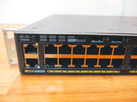 *WORKS* CISCO WS-C2960X-48LPS-L V04 48 PORT ETHERNET NETWORK GIGABIT SWI... - $553.38