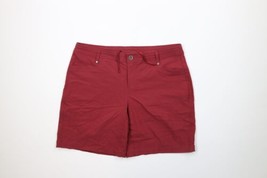Kuhl Mountain Womens Size 14 8&quot; Outdoor Hiking Trail Trekr Shorts Berry Red - $54.40