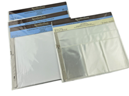 Recollections Scrapbook Album Refill Set of 3 w 10 Sheets + 4x6 Photo Ho... - $36.49