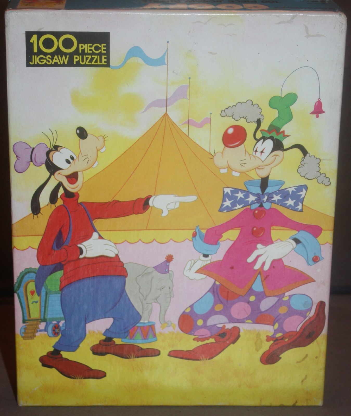 Whitman Walt Disney&#39;s Goofy at the Circus 100 Piece Puzzle - Complete - $10.00
