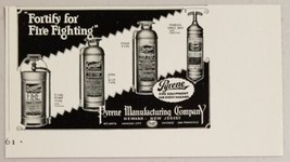 1931 Print Ad Pyrene Fire Extinguishers Mfg Company Newark,New Jersey - £8.16 GBP
