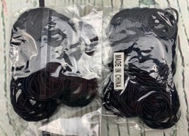 200 Pcs Black Elastics Hair Ties Small Bulk Hair Ties Hair Bands - £11.48 GBP